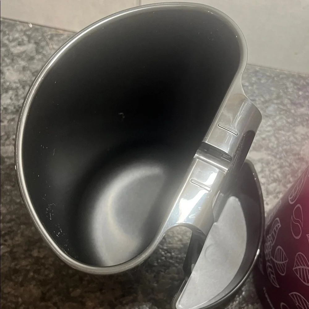 Tupperware Black Coffee Canister Station, insert and spoon NWOT